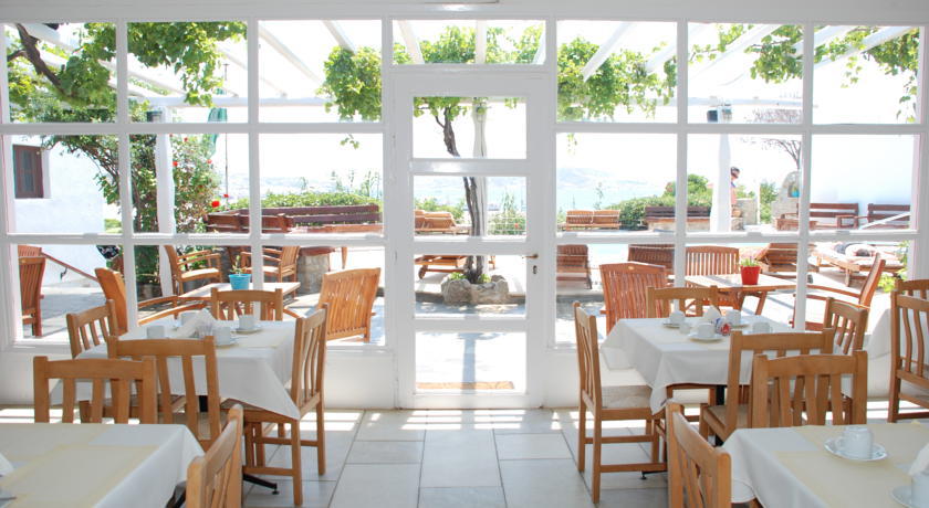 Rhenia Hotel Tourlos Esterno foto